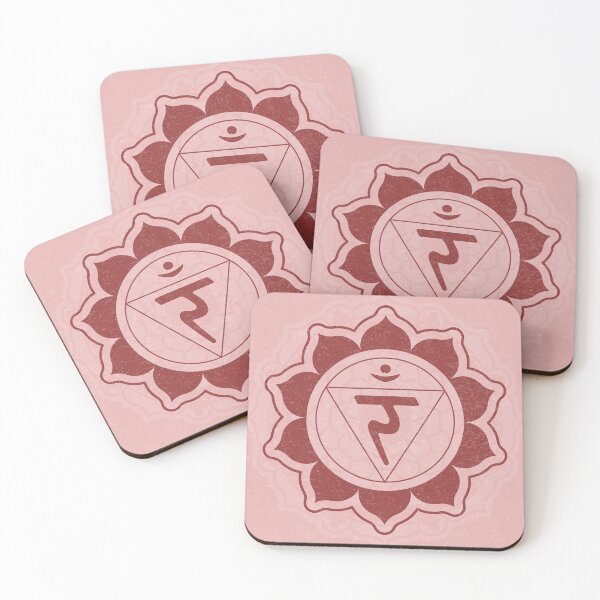 Item preview, Solar Plexus Chakra Mandala - Rose + Ruby designed and sold by Irene Estelle.