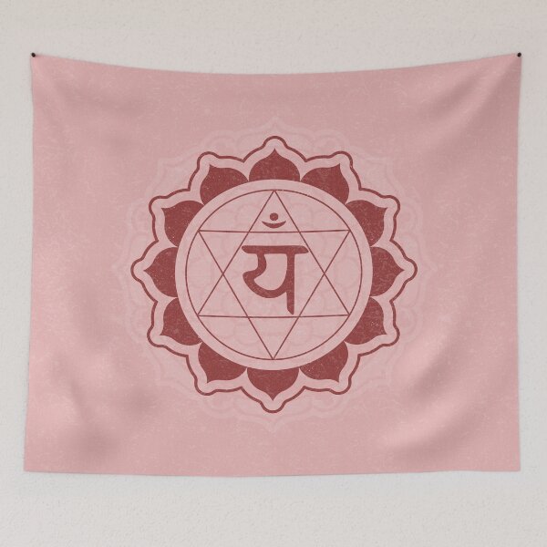 Item preview, Heart Chakra Mandala - Rose + Ruby designed and sold by Irene Estelle.