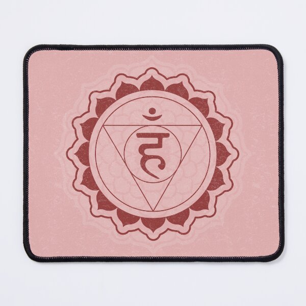 Item preview, Throat Chakra Mandala - Rose + Ruby designed and sold by Irene Estelle.
