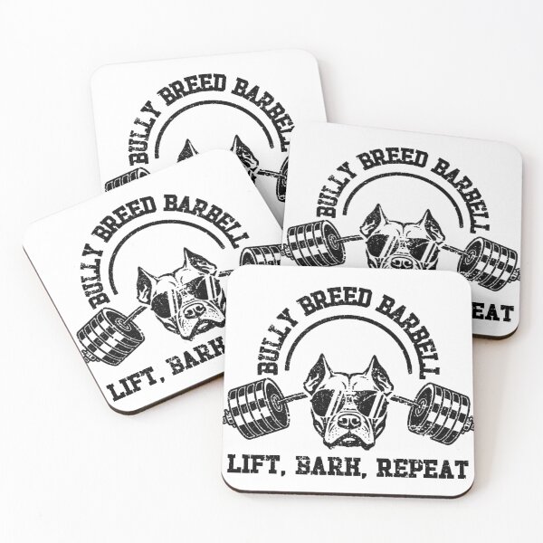 Item preview, Bully Breed Barbell - Pit Bull Gym Design designed and sold by TravisATR.