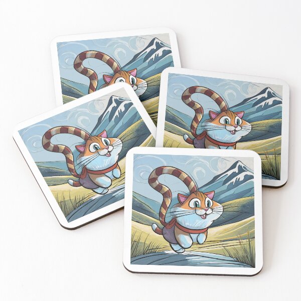 Item preview, Weird Long-Tailed Sly Cat designed and sold by omerfdln34.