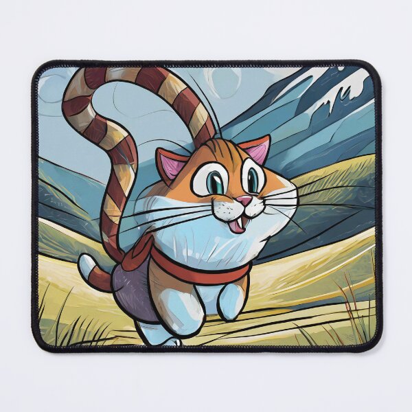Item preview, Weird Long-Tailed Sly Cat designed and sold by omerfdln34.