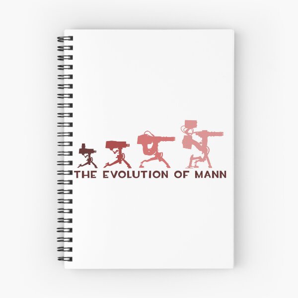 Item preview, La evolución de Mann - Rojo designed and sold by The Deep Machine.
