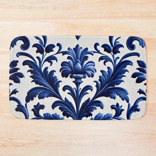 Item preview, Abstract Delfts Blue Dutch Porcelain Pattern designed and sold by TheArtOfPat.