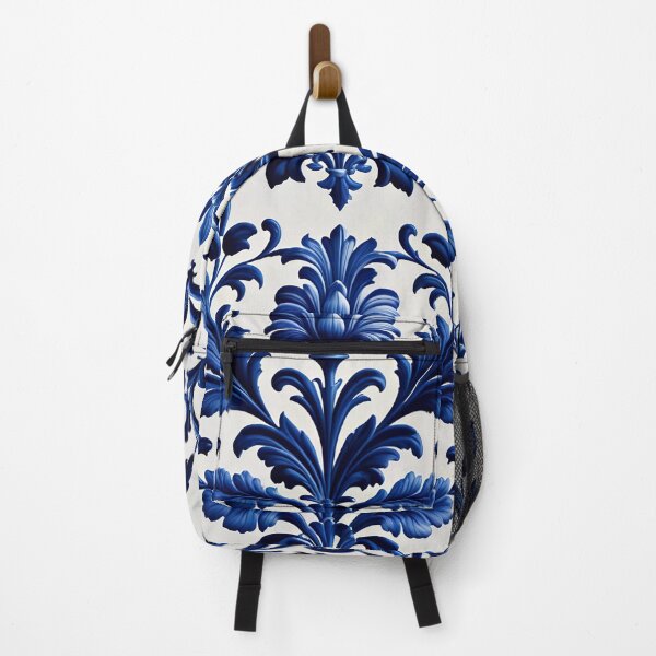Item preview, Abstract Delfts Blue Dutch Porcelain Pattern designed and sold by TheArtOfPat.