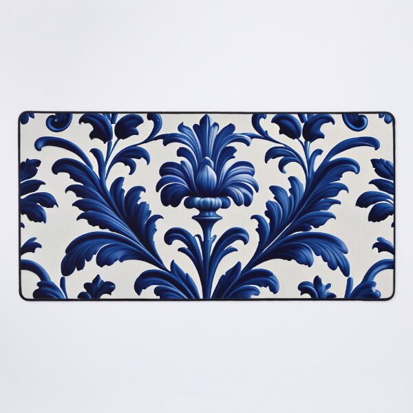 Item preview, Abstract Delfts Blue Dutch Porcelain Pattern designed and sold by TheArtOfPat.