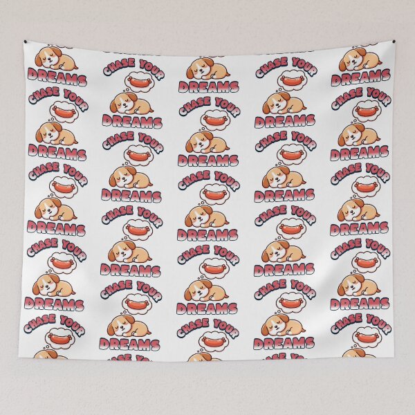 Item preview, Chase Your Dreams Dog designed and sold by LemuellTrends.