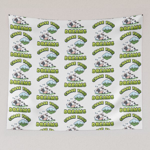 Item preview, Chase Your Dreams Cow designed and sold by LemuellTrends.