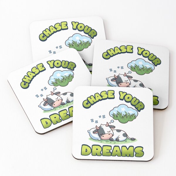 Item preview, Chase Your Dreams Cow designed and sold by LemuellTrends.