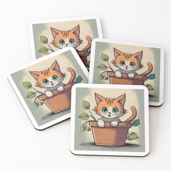 Item preview, Potted Cat Plant designed and sold by omerfdln34.