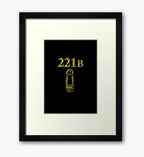221B Baker Street Framed Print
