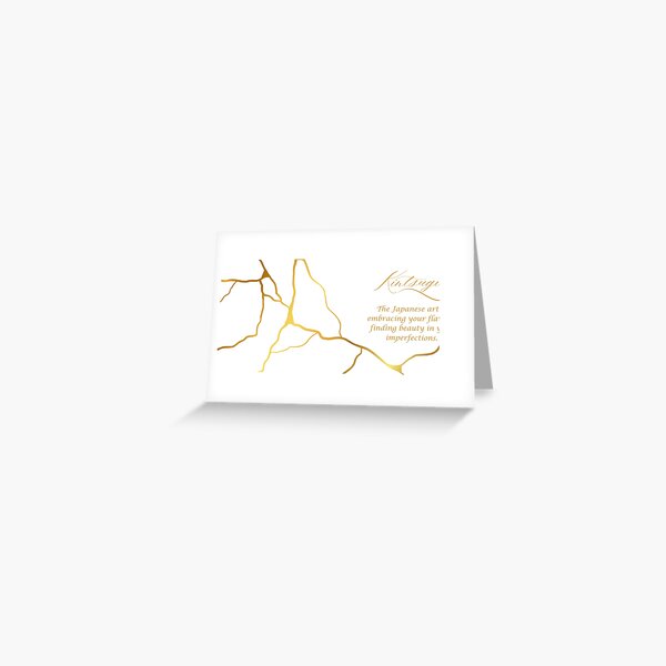 Item preview, Japanese art of Kintsugi inspirational definition. designed and sold by TorraCreative.