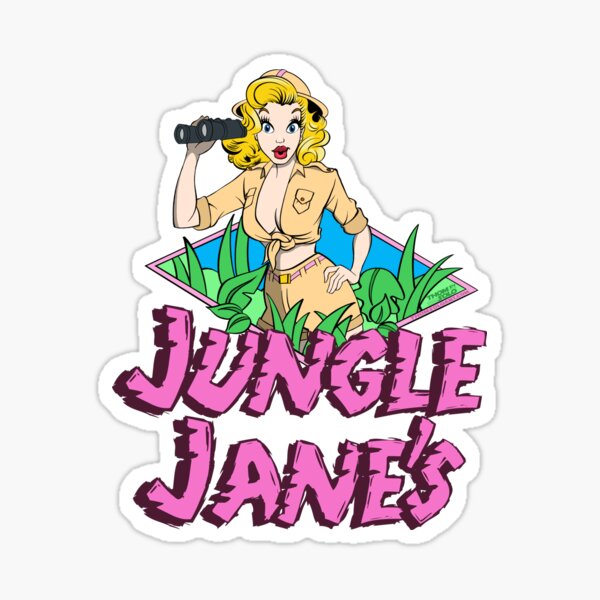 Jungle Jane’s Sticker