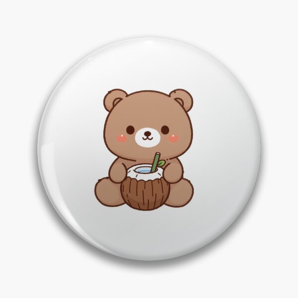 Item preview, Bear Drinking Coconut Water designed and sold by LemuellTrends.