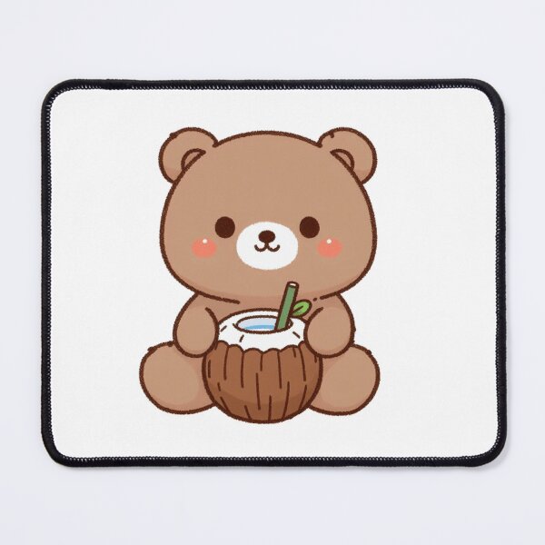 Item preview, Bear Drinking Coconut Water designed and sold by LemuellTrends.