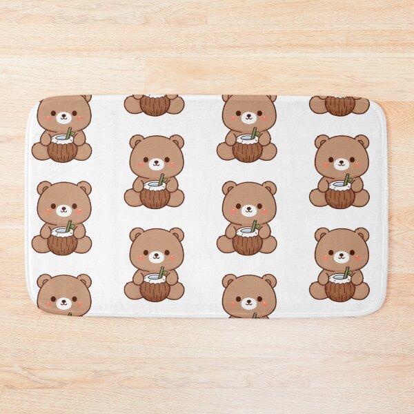 Item preview, Bear Drinking Coconut Water designed and sold by LemuellTrends.