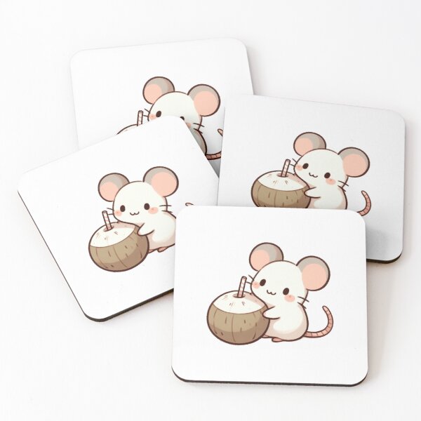 Item preview, Rat Drinking Coconut Water designed and sold by LemuellTrends.
