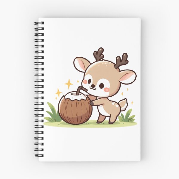 Item preview, Deer Drinking Coconut Water designed and sold by LemuellTrends.