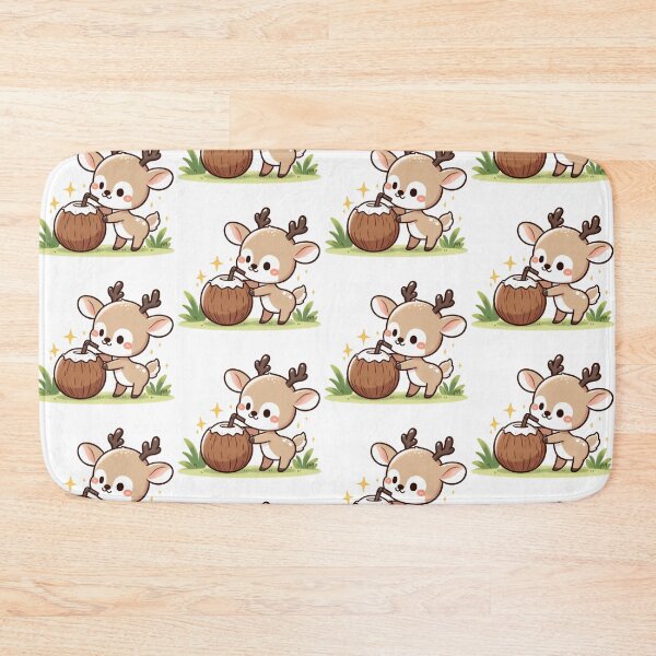 Item preview, Deer Drinking Coconut Water designed and sold by LemuellTrends.