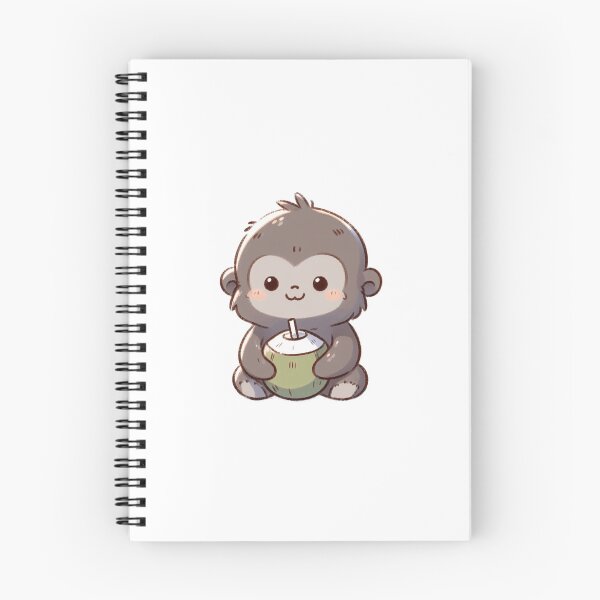 Item preview, Gorilla Drinking Coconut Water designed and sold by LemuellTrends.