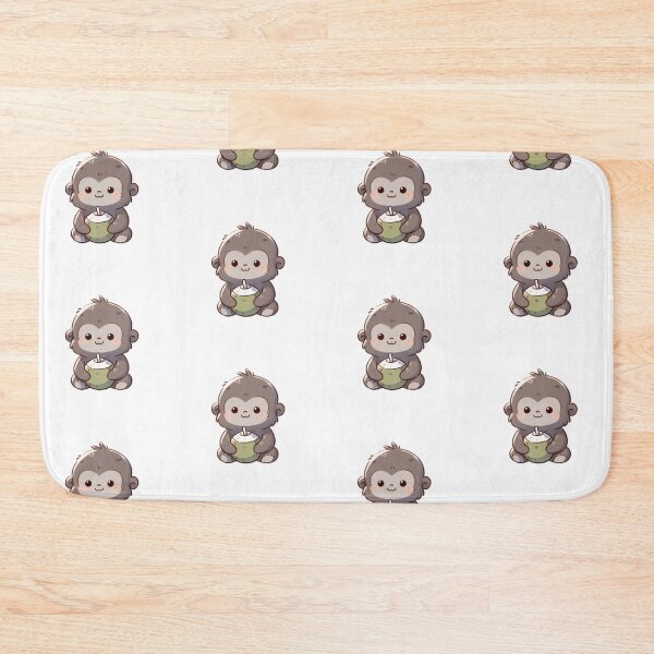 Item preview, Gorilla Drinking Coconut Water designed and sold by LemuellTrends.