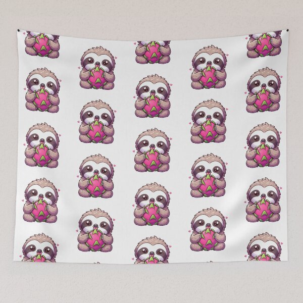Item preview, Sloth Eating Dragon Fruit designed and sold by LemuellTrends.