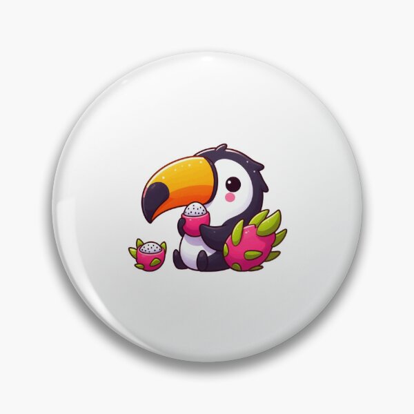 Item preview, Toucan Eating Dragon Fruit designed and sold by LemuellTrends.