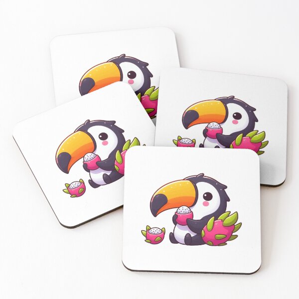 Item preview, Toucan Eating Dragon Fruit designed and sold by LemuellTrends.