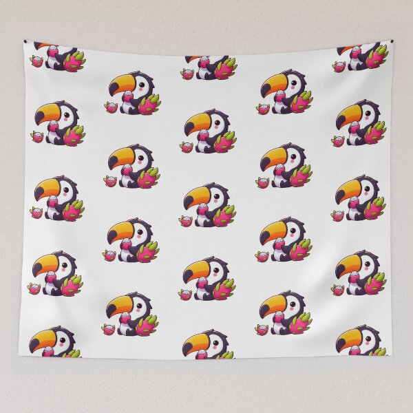 Item preview, Toucan Eating Dragon Fruit designed and sold by LemuellTrends.