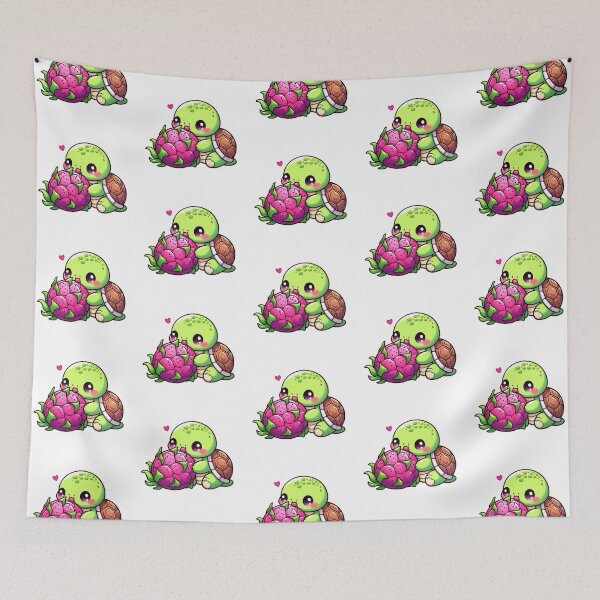 Item preview, Turtle Eating Dragon Fruit designed and sold by LemuellTrends.