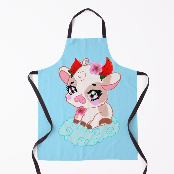 Artikelvorschau, Cherry die Erdbeerkuh entworfen und verkauft von WhimsysWhatnots.