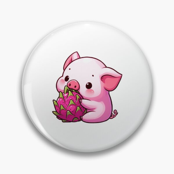 Item preview, Pig Eating Dragon Fruit designed and sold by LemuellTrends.