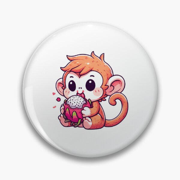 Item preview, Monkey Eating Dragon Fruit designed and sold by LemuellTrends.
