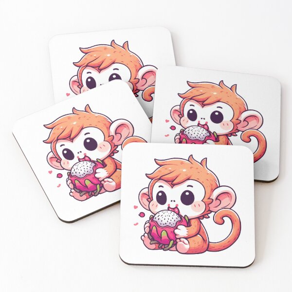 Item preview, Monkey Eating Dragon Fruit designed and sold by LemuellTrends.