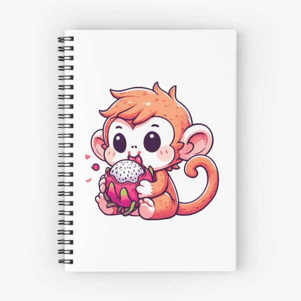 Item preview, Monkey Eating Dragon Fruit designed and sold by LemuellTrends.