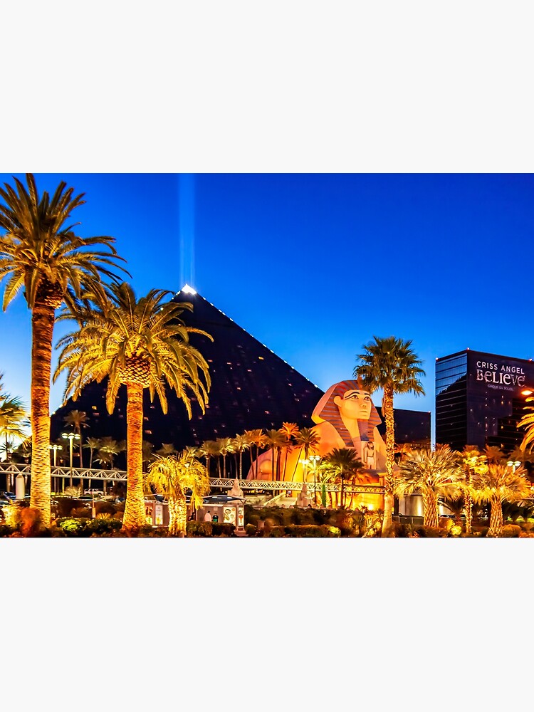 Thumbnail 2 of 2, Jigsaw Puzzle, Luxor Pyramid and Sphinx Of Giza, Las Vegas designed and sold by travelways.