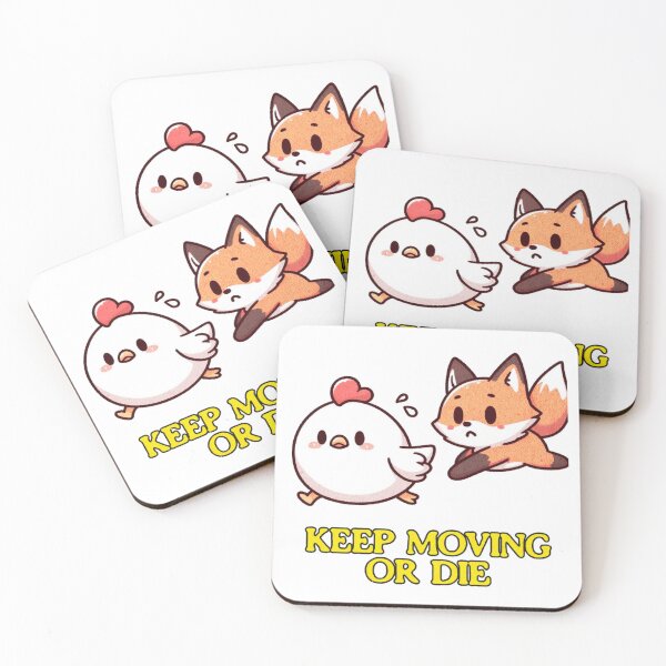 Item preview, Keep Moving Or Die Chicken designed and sold by LemuellTrends.