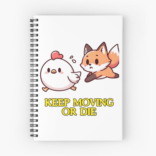 Item preview, Keep Moving Or Die Chicken designed and sold by LemuellTrends.