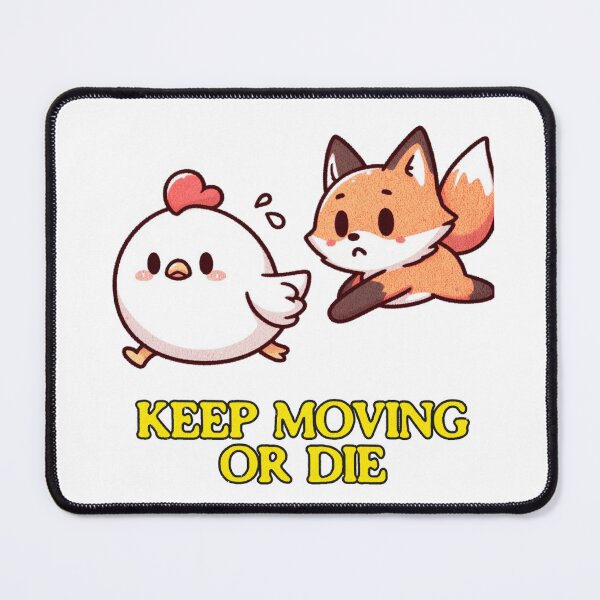 Item preview, Keep Moving Or Die Chicken designed and sold by LemuellTrends.