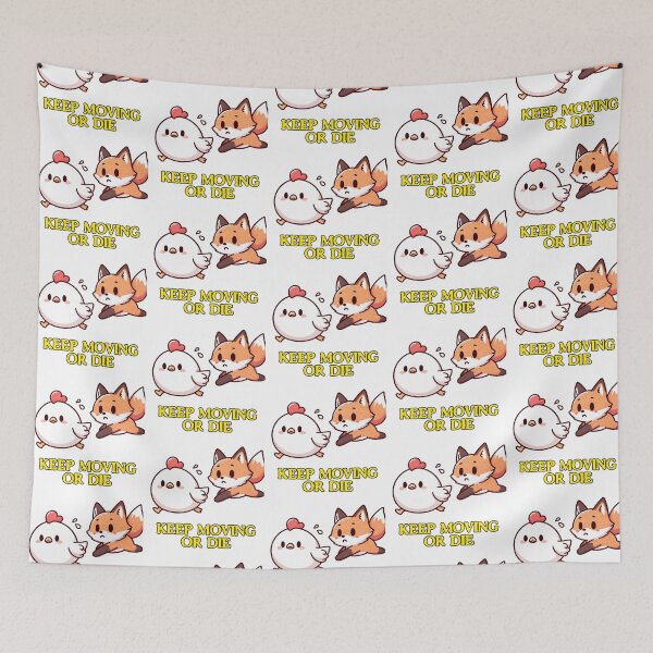 Item preview, Keep Moving Or Die Chicken designed and sold by LemuellTrends.