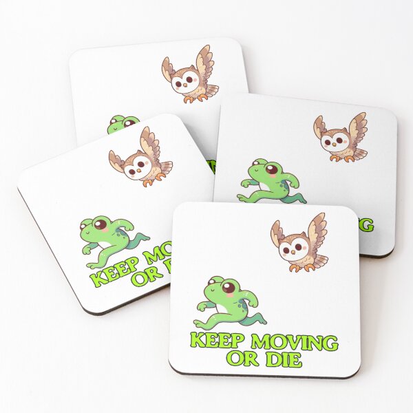 Item preview, Keep Moving Or Die Frog designed and sold by LemuellTrends.