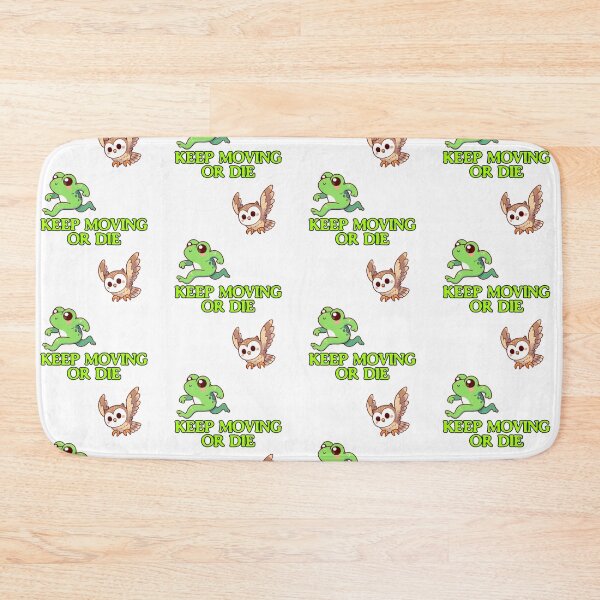 Item preview, Keep Moving Or Die Frog designed and sold by LemuellTrends.