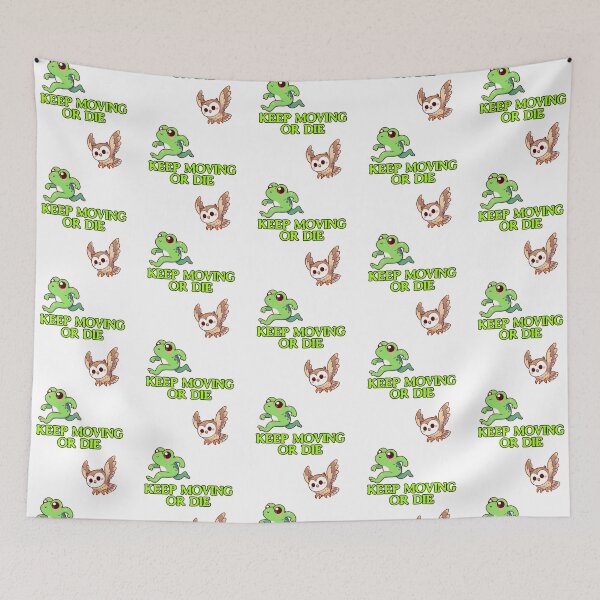 Item preview, Keep Moving Or Die Frog designed and sold by LemuellTrends.