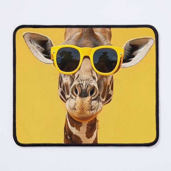 Item preview, Yellow Sun Glasses Giraffe designed and sold by Brendon987.