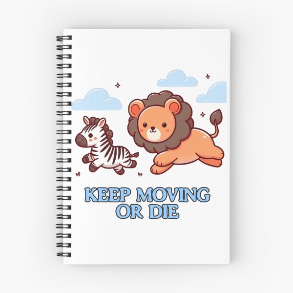 Item preview,  Keep Moving Or Die Zebra designed and sold by LemuellTrends.
