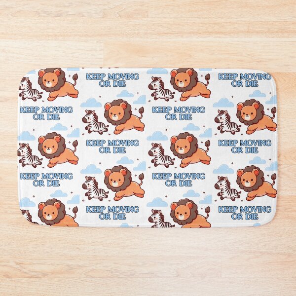 Item preview,  Keep Moving Or Die Zebra designed and sold by LemuellTrends.