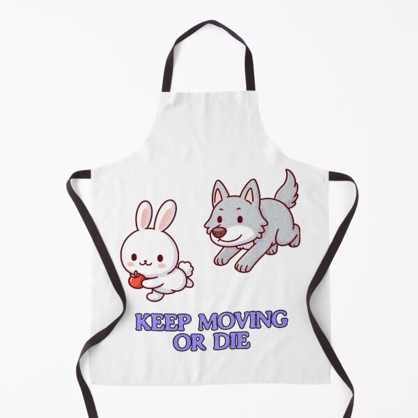 Item preview, Keep Moving Or Die Bunny designed and sold by LemuellTrends.