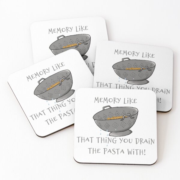 Item preview, Memory Like A Colander designed and sold by Nick Carpenter.