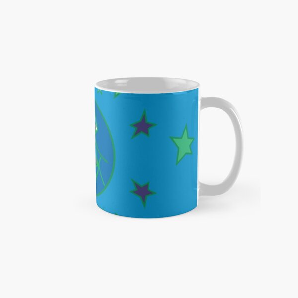 Moon & Stars on Blue Field of Stars #1 Classic Mug