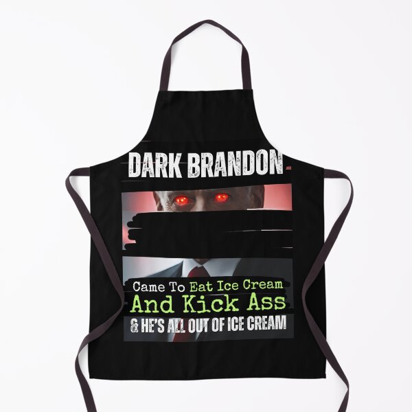 Item preview, Dark Brandon Came To Kick ASS Democratic Political Design designed and sold by EarthArtDesigns.